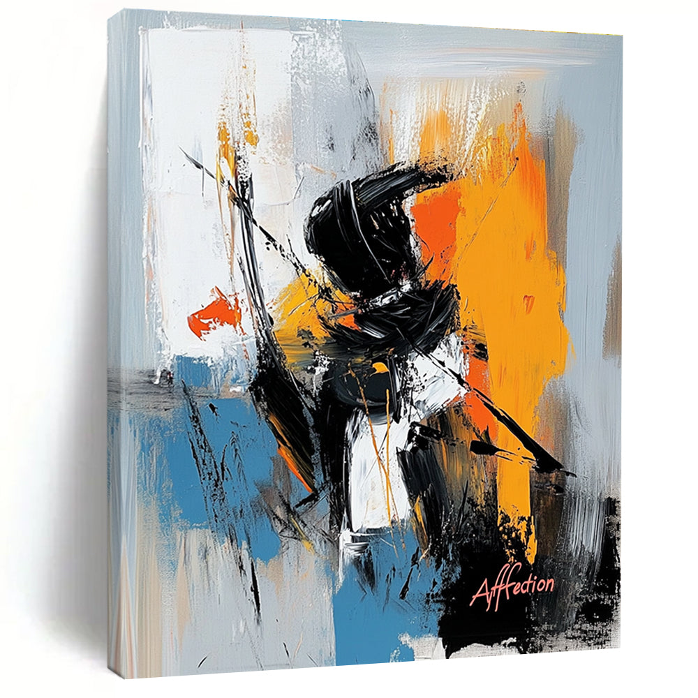 Abstract Affection Painting with Bold Strokes GER798