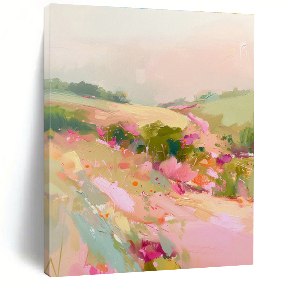 Oversized Abstract Paintings for Dining Room and Cottage Entryway DLZ0652