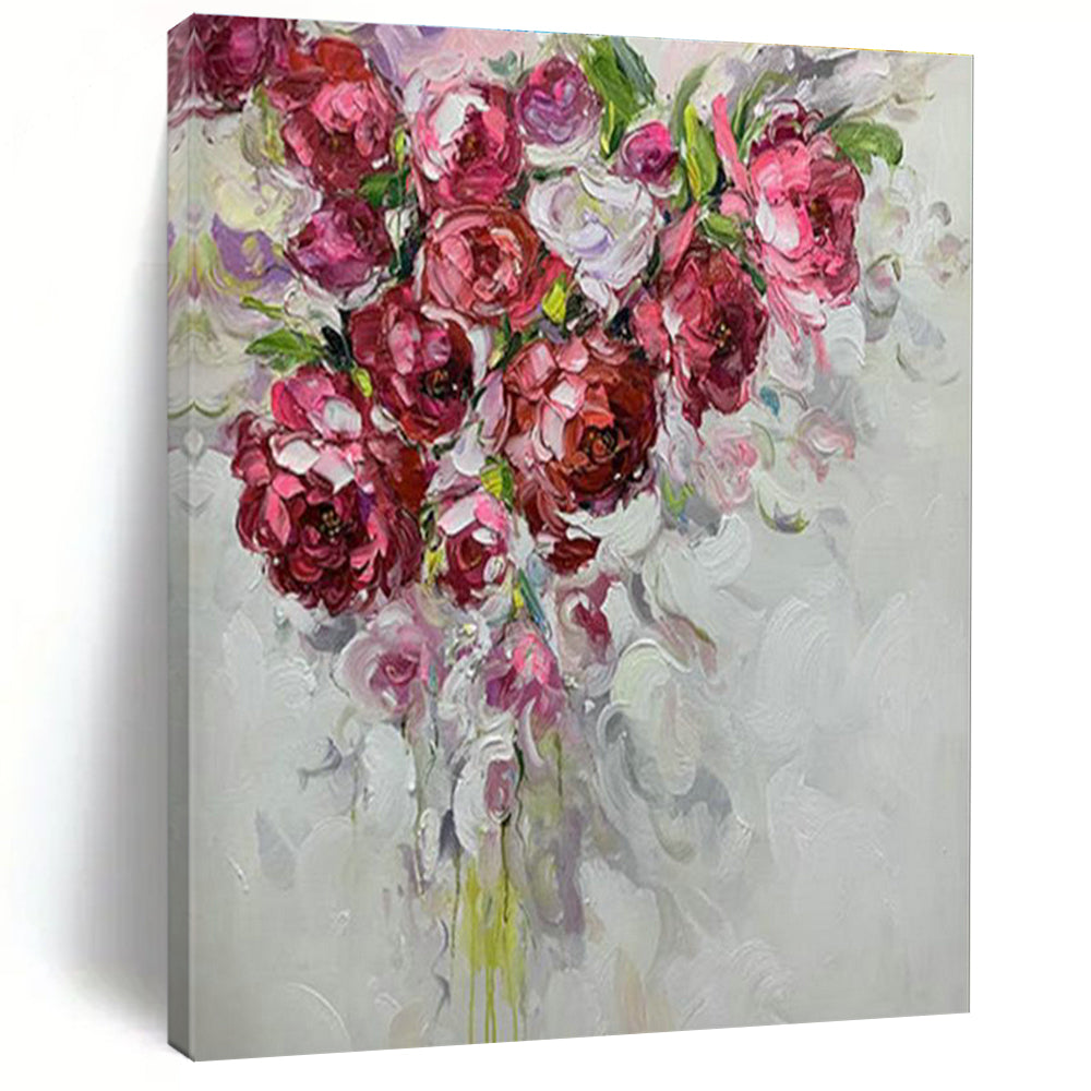 XX - Large Personalized Handmade Abstract Painting for Bedroom and Hallway DLZ2164