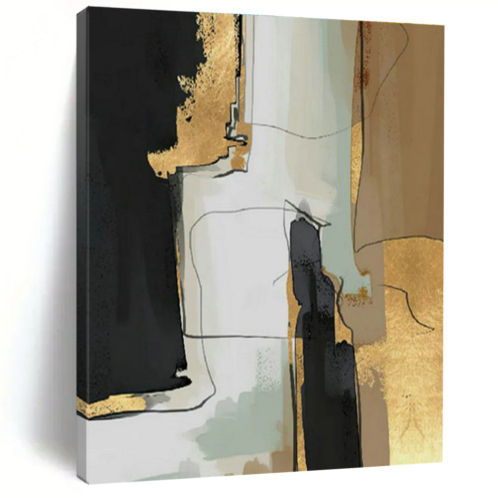 Immense Tailored Hand Painted Abstract Art for Hallway & Entryway DLZ2224