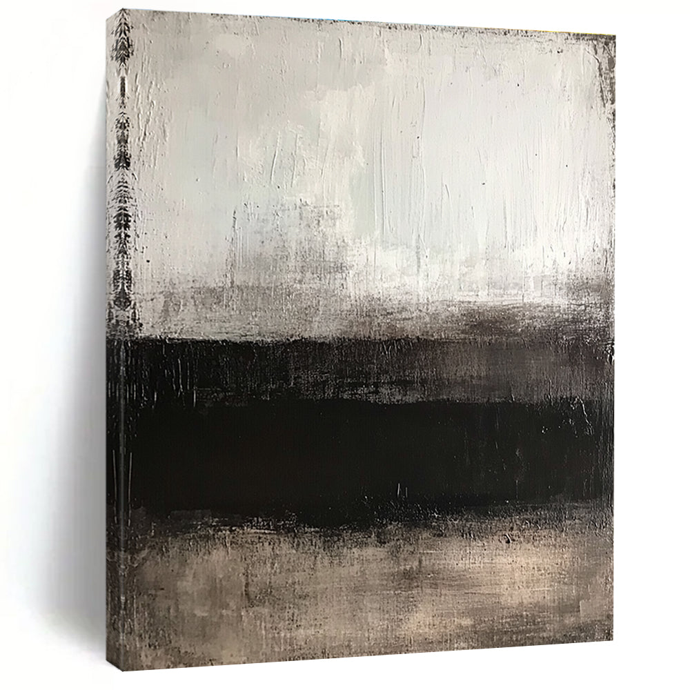Subtle Gradient Abstract with Gray and Black Hues GER362