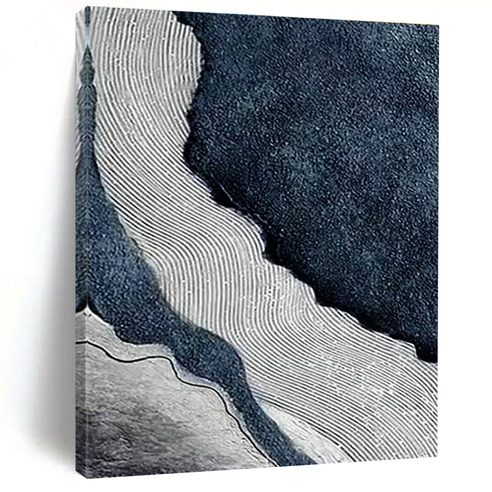 Stupendous Custom-Fit Hand Painted Abstract Canvas for Bedroom & Entryway DLZ2236