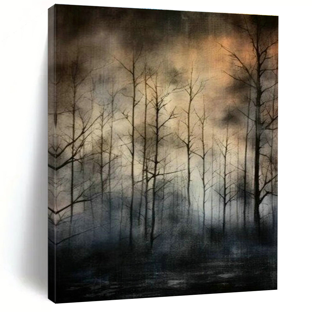 Gigantic Personalized Hand Painted Abstract Artwork for Dining Room & Hallway DLZ2119