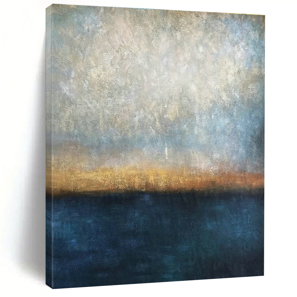 Extra - Vast Hand - Painted Abstract Canvases for Dining Room Wine Cellars & Office Copy Rooms DLZ0597