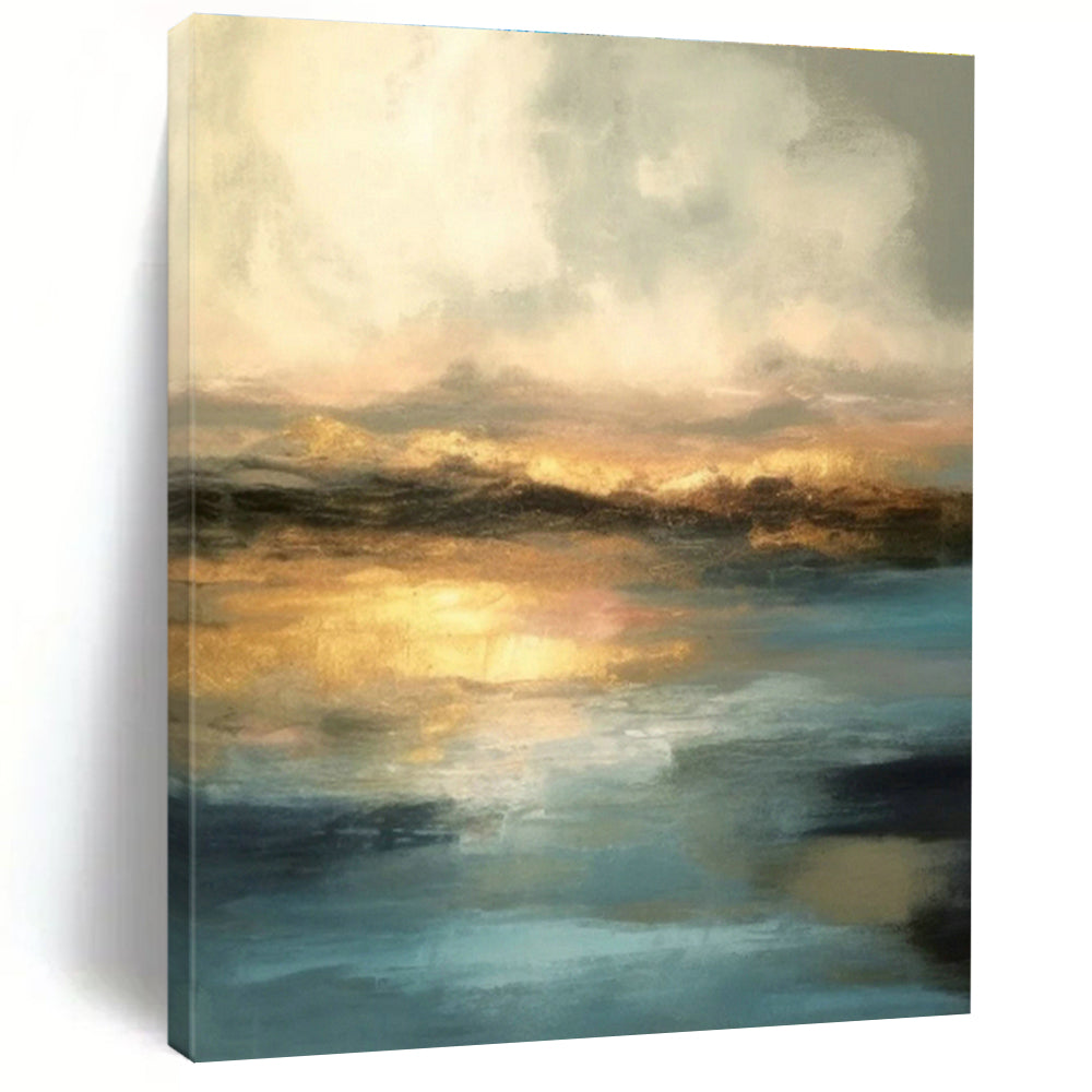 Stupendous - Depth Custom Abstract Paintings for Living Room Glamour DLZ0446