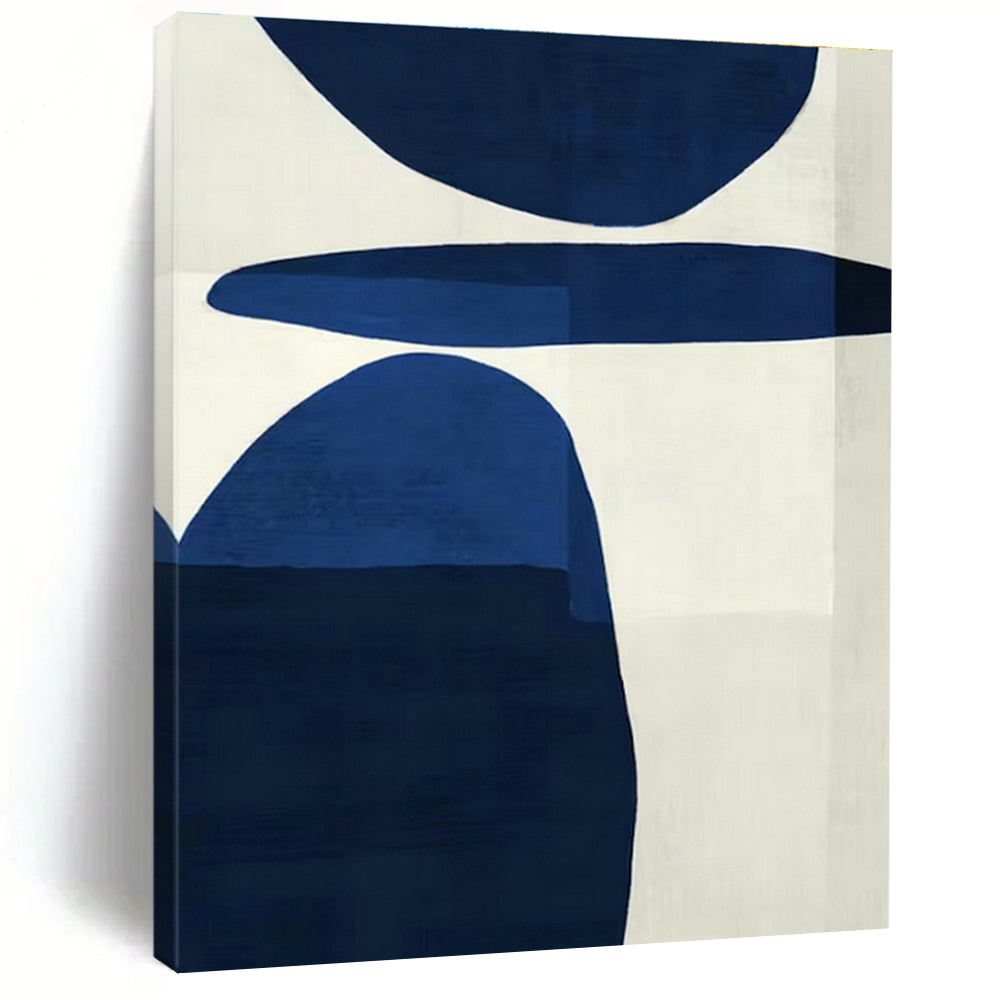 Large Customizable Hand-Painted Abstract Canvas for Living Room Window Seat and Bedroom Nightstand Wall DLZ1962