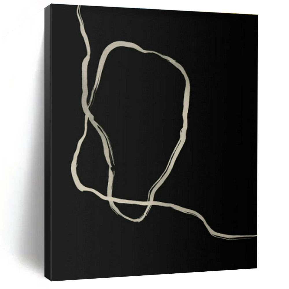 Large - Scale Custom Hand - Painted Abstract Art for Bedroom and Living Room DLZ0516