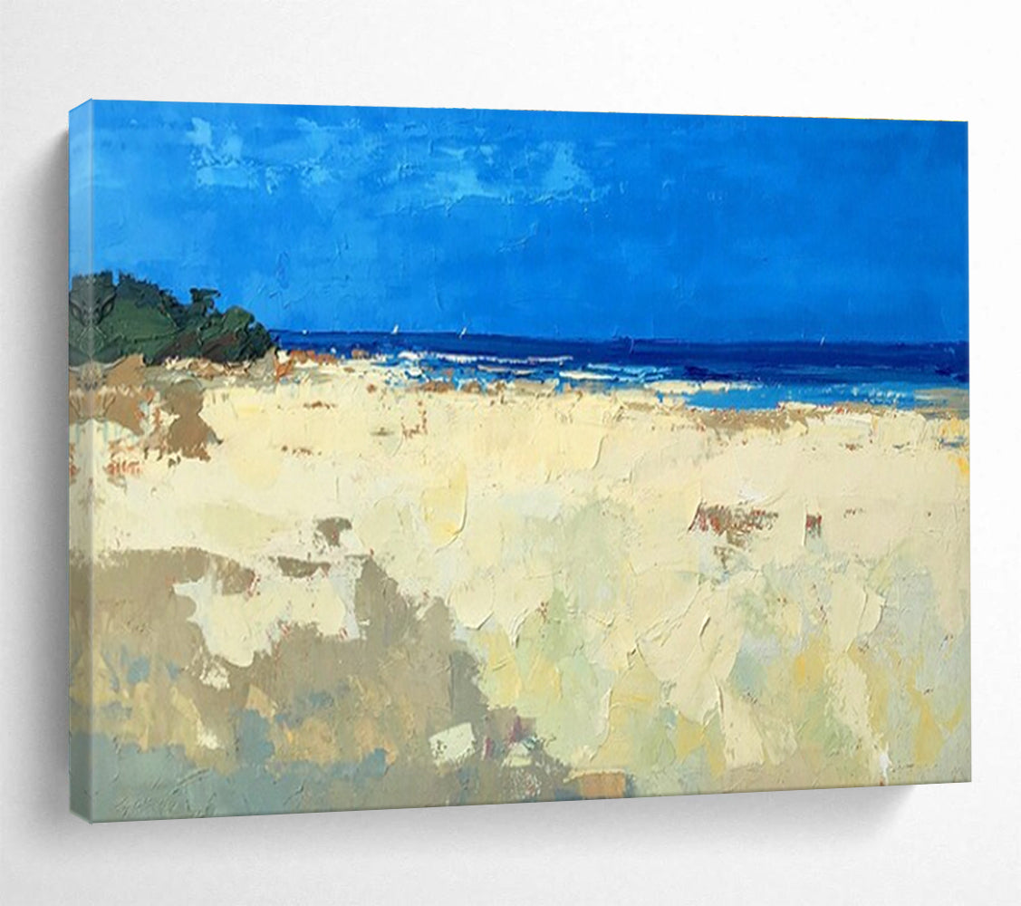 Minimalist Beach Abstract Painting THY427