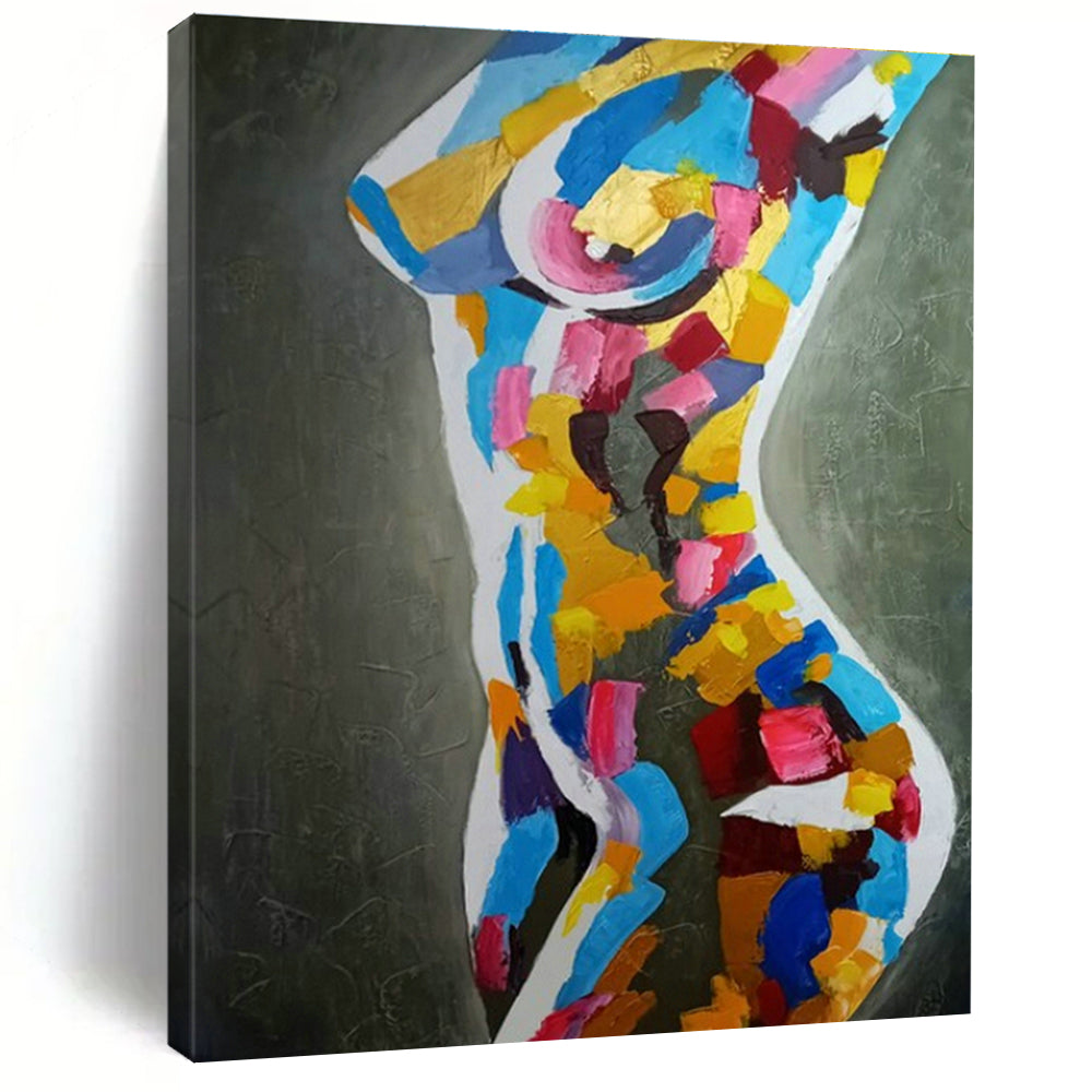Ginormous Tailored Handmade Abstract Canvas Art for Entryway & Hallway DLZ2109