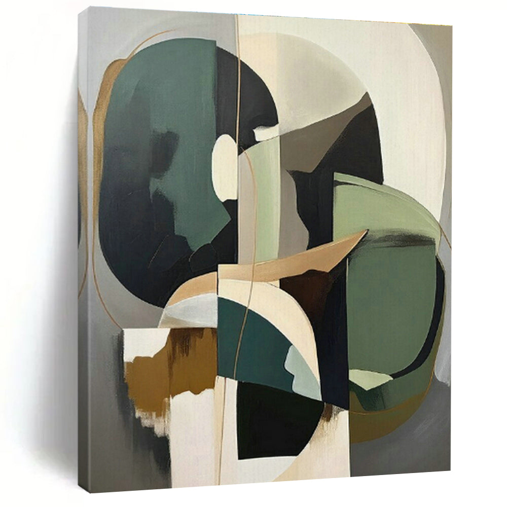 Handmade Abstract Wall Art for Bedroom and Cottage Living Room DLZ1619