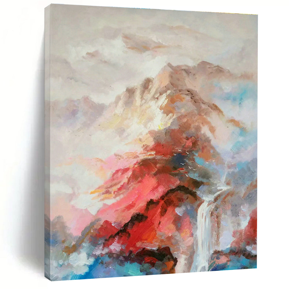 Hand - Painted Large Abstract Decor for Office & Hallway DLZ1355