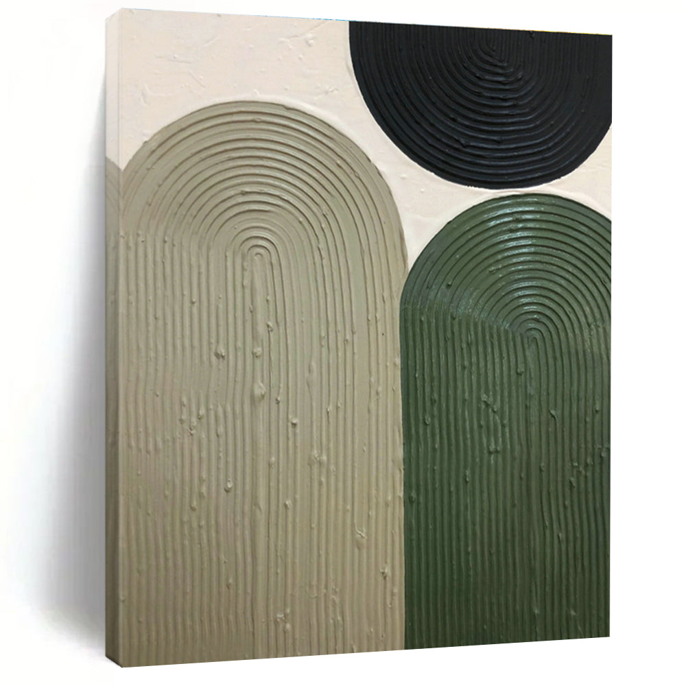 Oversized Hand-Painted Abstract Canvas for Living Room & Bedroom DLZ1173