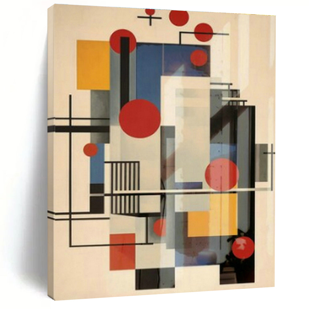 Large Customizable Hand-Painted Abstract Art for Hallway Coat Rack Wall and Living Room Entertainment Center Wall DLZ1939