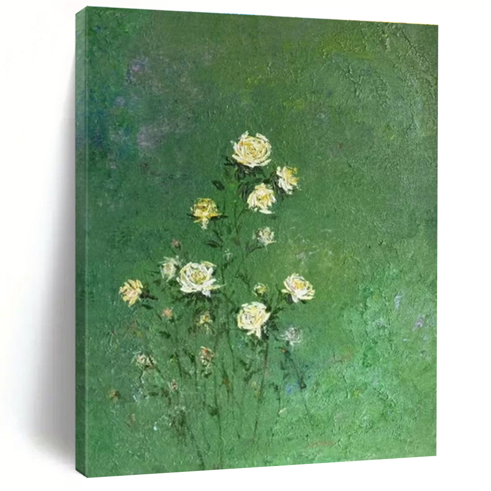 Extra - Large Hand - Painted Abstract Canvases for Hallway Skylight Areas & Dining Room Buffet Walls DLZ0587