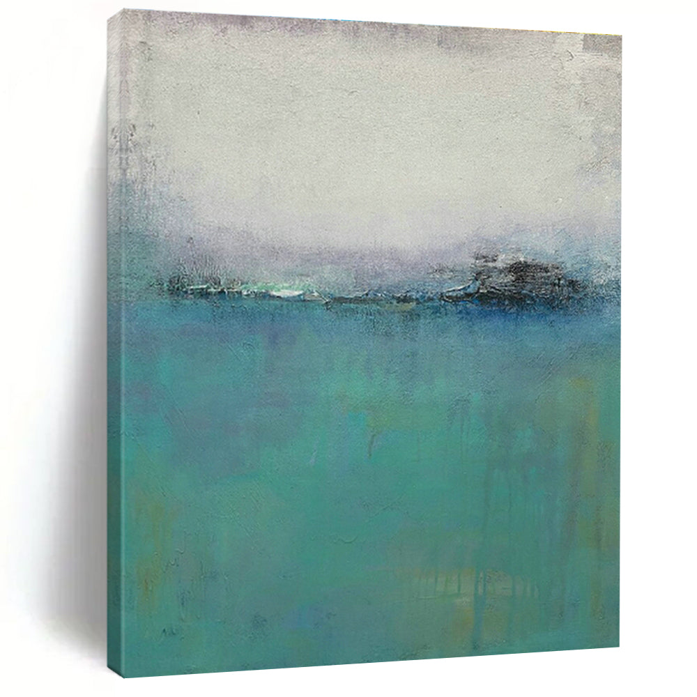 Immense Handmade Abstract Painting for Hallway & Cottage Entryway DLZ1204