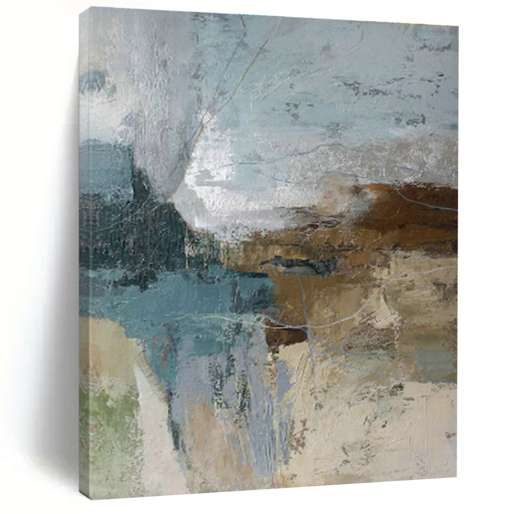 Immense - Sized Custom Abstract Canvases for Bedroom Intimacy DLZ0400