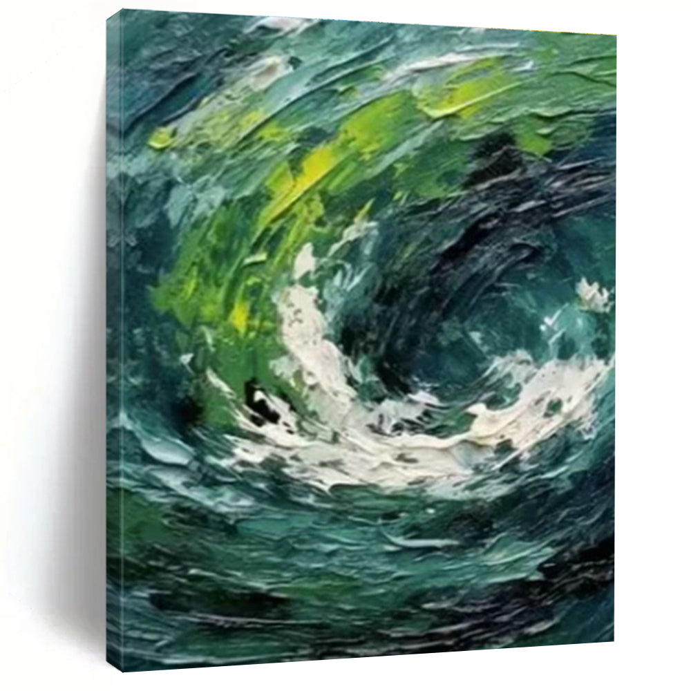 Custom - Sized Handmade Abstract Art Panels for Office & Hallway DLZ1412
