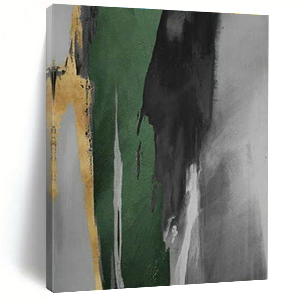 Oversized Hand - Painted Abstract Art for Living Room Open - Shelf Kitchenette Pot Lid Holders & Cottage Outdoor Shower Soap Dishes DLZ0939