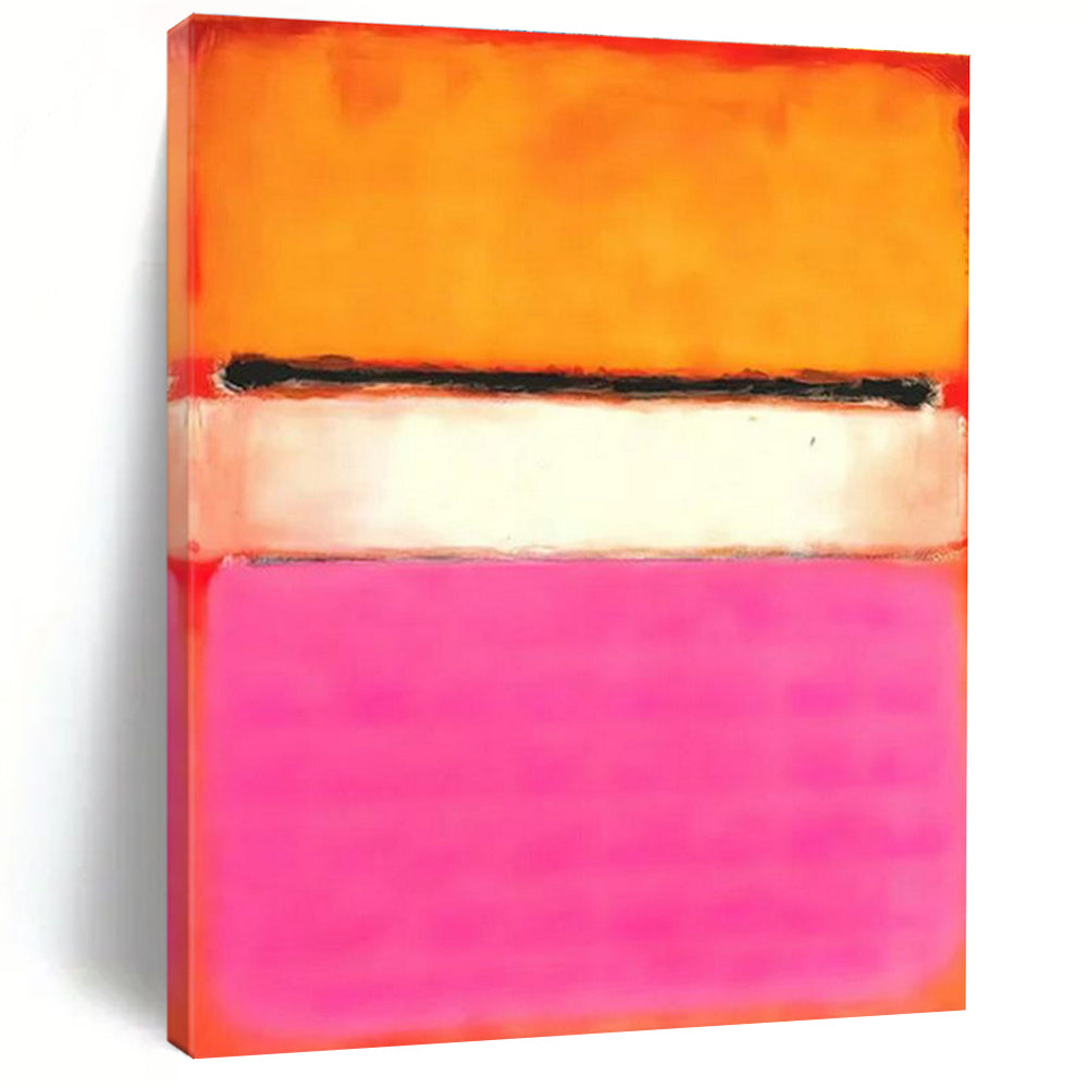 Hand-Painted Abstract Art for Cottage Hallway & Living Room DLZ2308