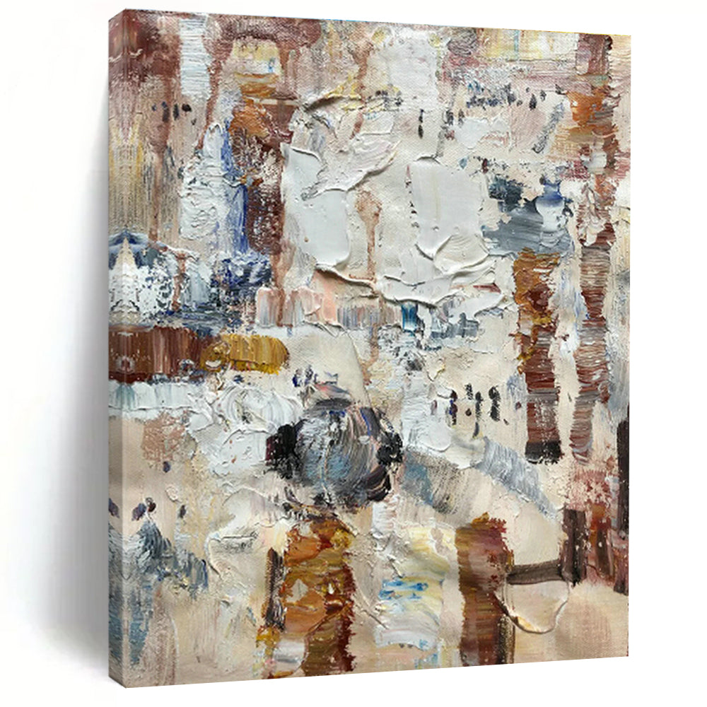 Extra - Spacious Hand-Painted Abstract Artwork for Office & Living Room DLZ1309