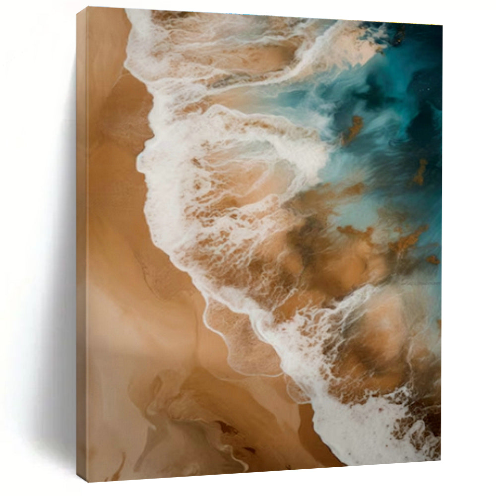 Hand-Crafted Abstract Wall Decor for Cottage Living Room & Office DLZ1646