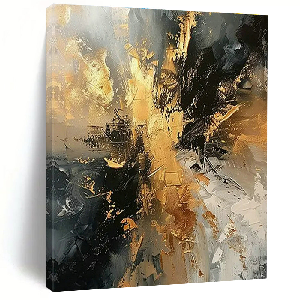 Customizable Handmade Abstract Art for Cottage Dining Room Utensil Holder Wall & Entryway Glove Box Wall DLZ1748
