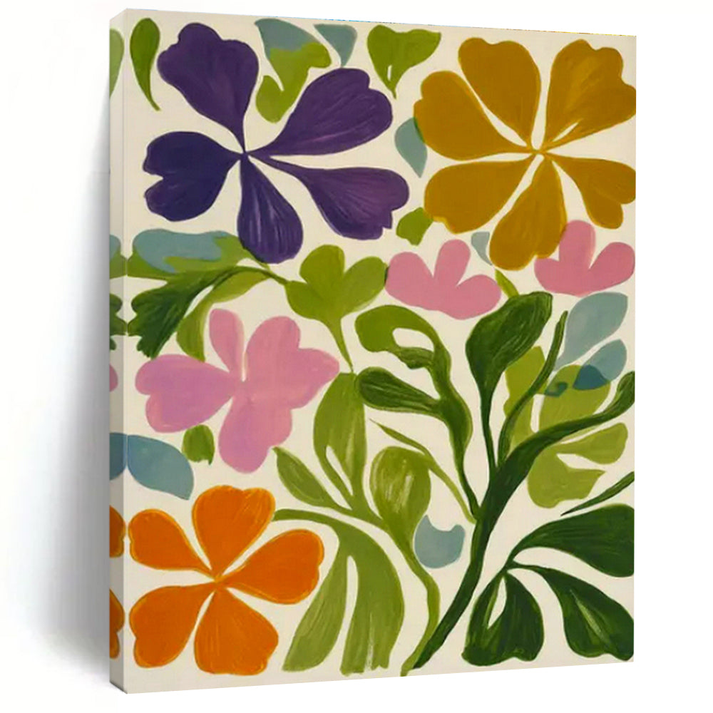 Custom Hand-Painted Abstract Canvas for Bedroom Bedside Table Wall & Living Room Sideboard Back Wall DLZ1764