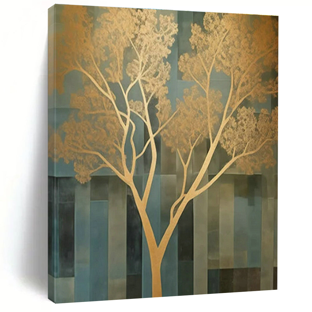 Handmade Abstract Wall Art for Cottage Office Equipment Storage Wall and Hallway Broom Closet DLZ1709