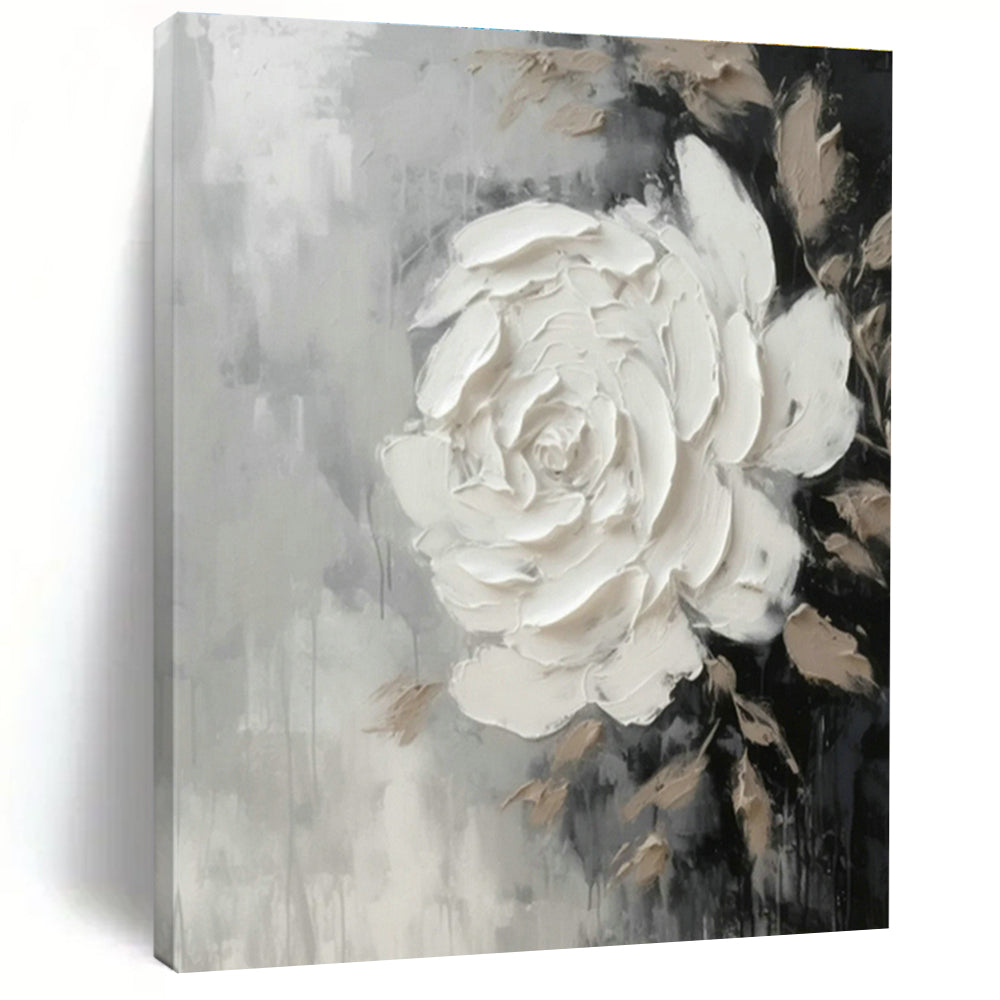 Oversized Hand - Painted Abstract Canvases for Bedroom Walk - in Closet Drawer Fronts & Dining Room China Cabinets DLZ0897