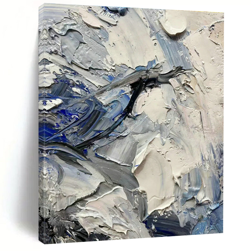 Gargantuan Tailored Abstract Canvas for Cottage Bedroom & Dining Room DLZ1264