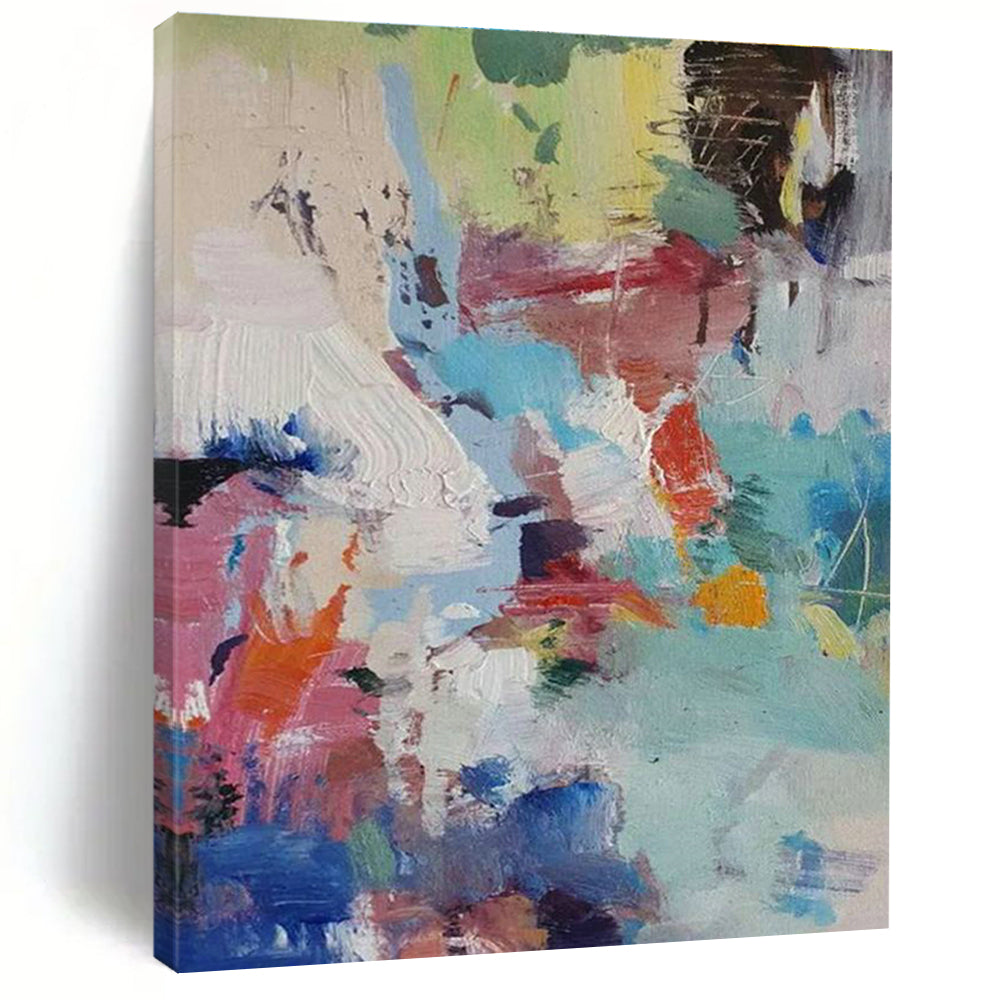 Large Handmade Abstract Painting for Dining Room & Office DLZ2279