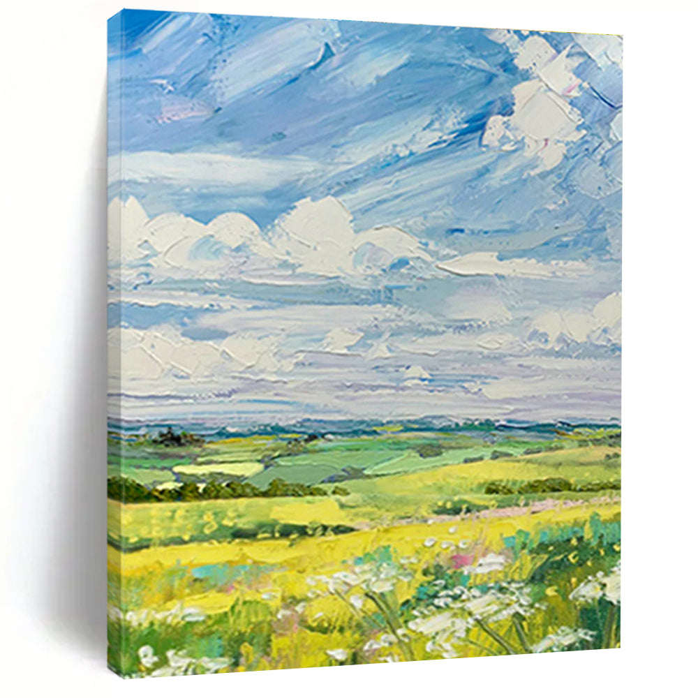 Enormous Custom Abstract Canvas for Living Room & Hallway DLZ1057