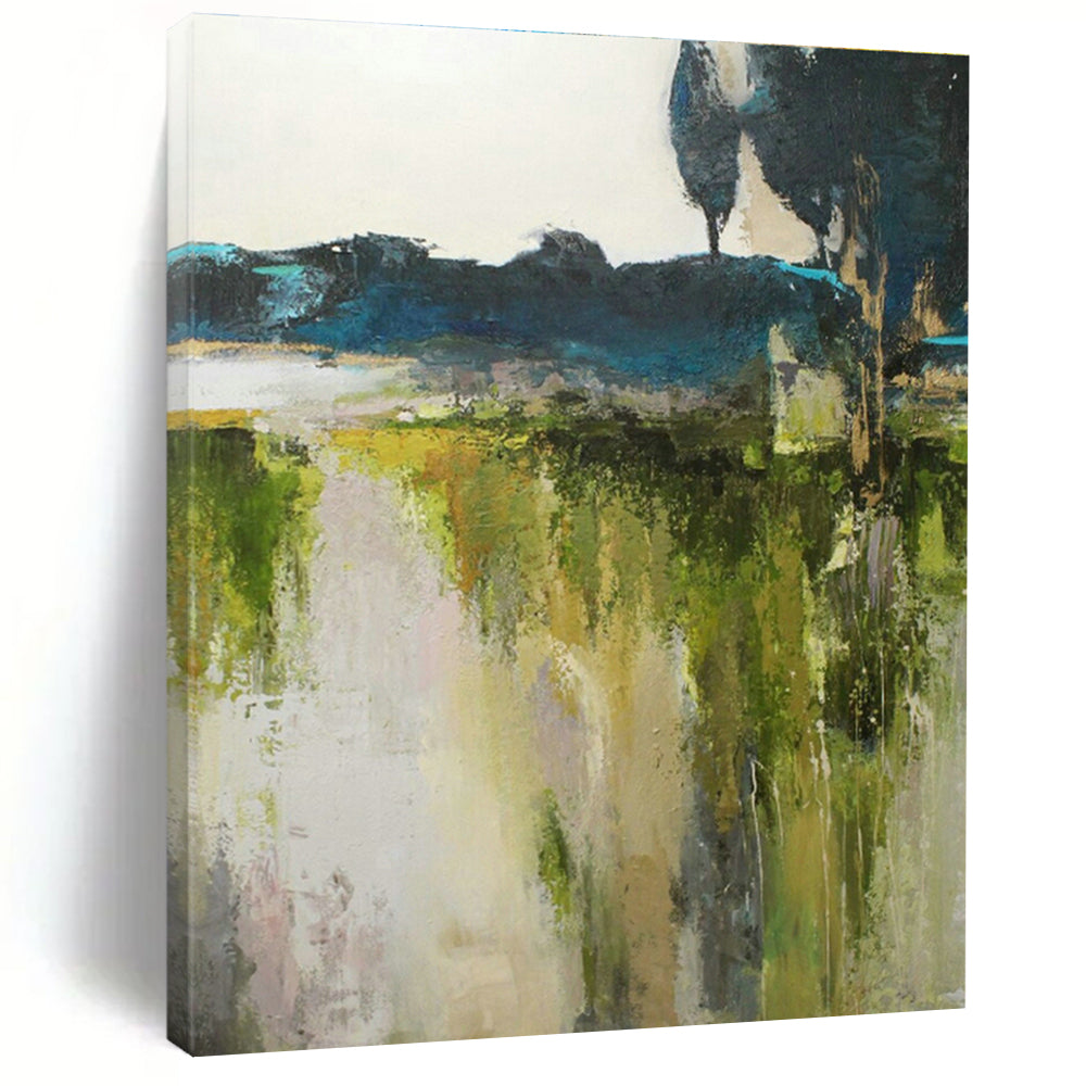 Colossal Bespoke Abstract Canvas Painting for Office & Bedroom DLZ1029