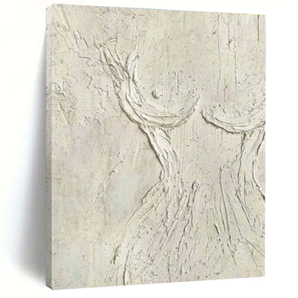 Hand-Painted Bespoke Oversized Abstract Wall Art for Entryway & Dining Room DLZ0996