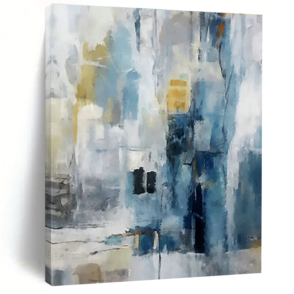 Custom - Crafted Hand - Painted Abstract Murals for Cottage Living Room Ceilings & Bedroom Feature Walls DLZ0668