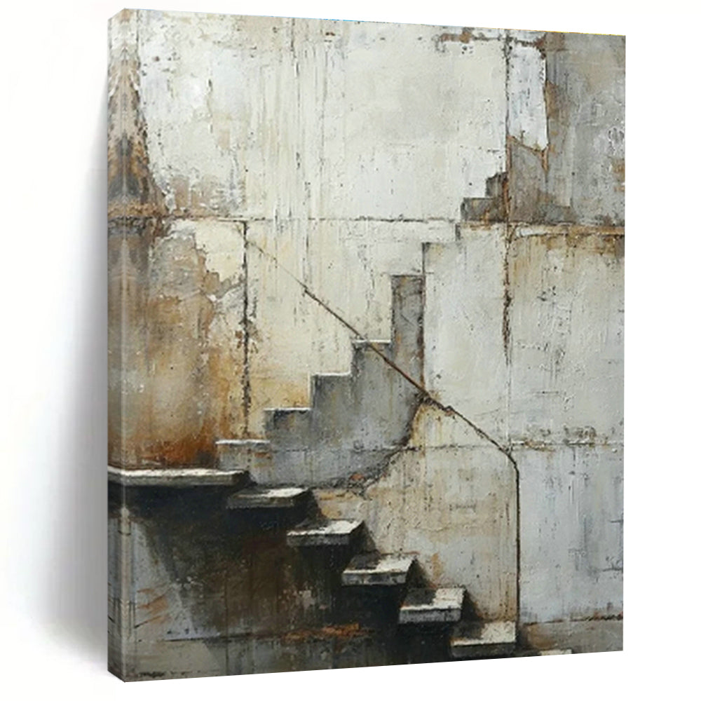 Oversized Custom Abstract Paintings for Living Room and Cottage Dining Room DLZ0523