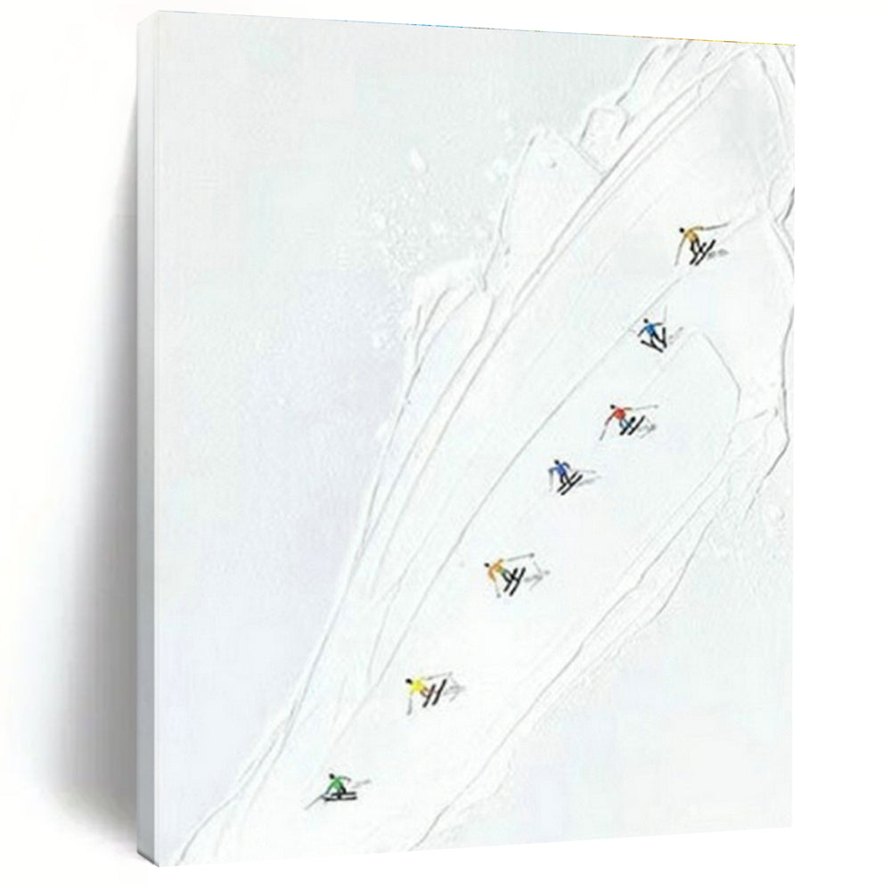 Handmade Abstract Wall Art for Cottage Living Room and Cottage Office DLZ1613
