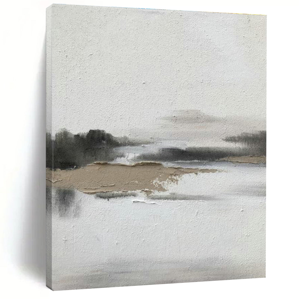 Custom Abstract Canvas for Bedroom Reading Nook & Office Pantry DLZ2372