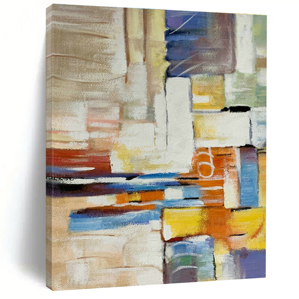 Custom Abstract Canvases for Office and Bedroom DLZ0777