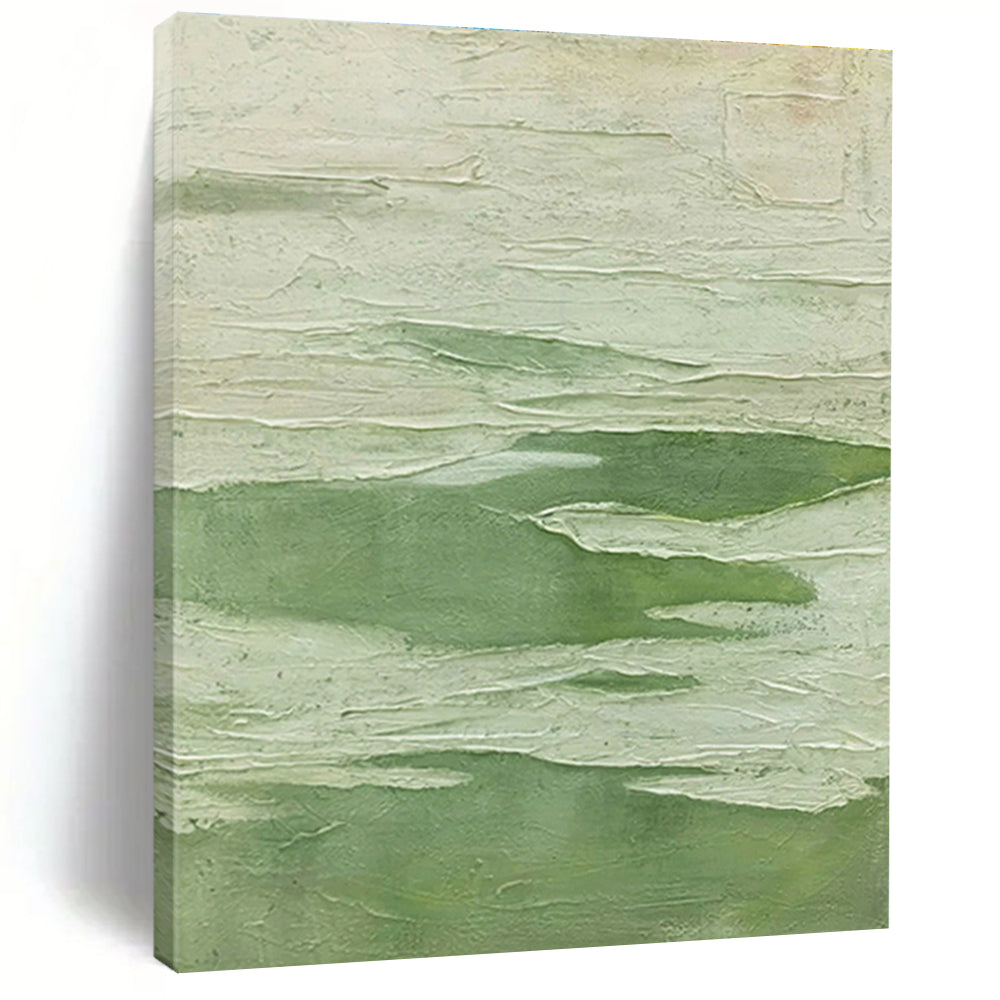 Massive Hand-Painted Abstract Canvas for Living Room & Entryway DLZ1224