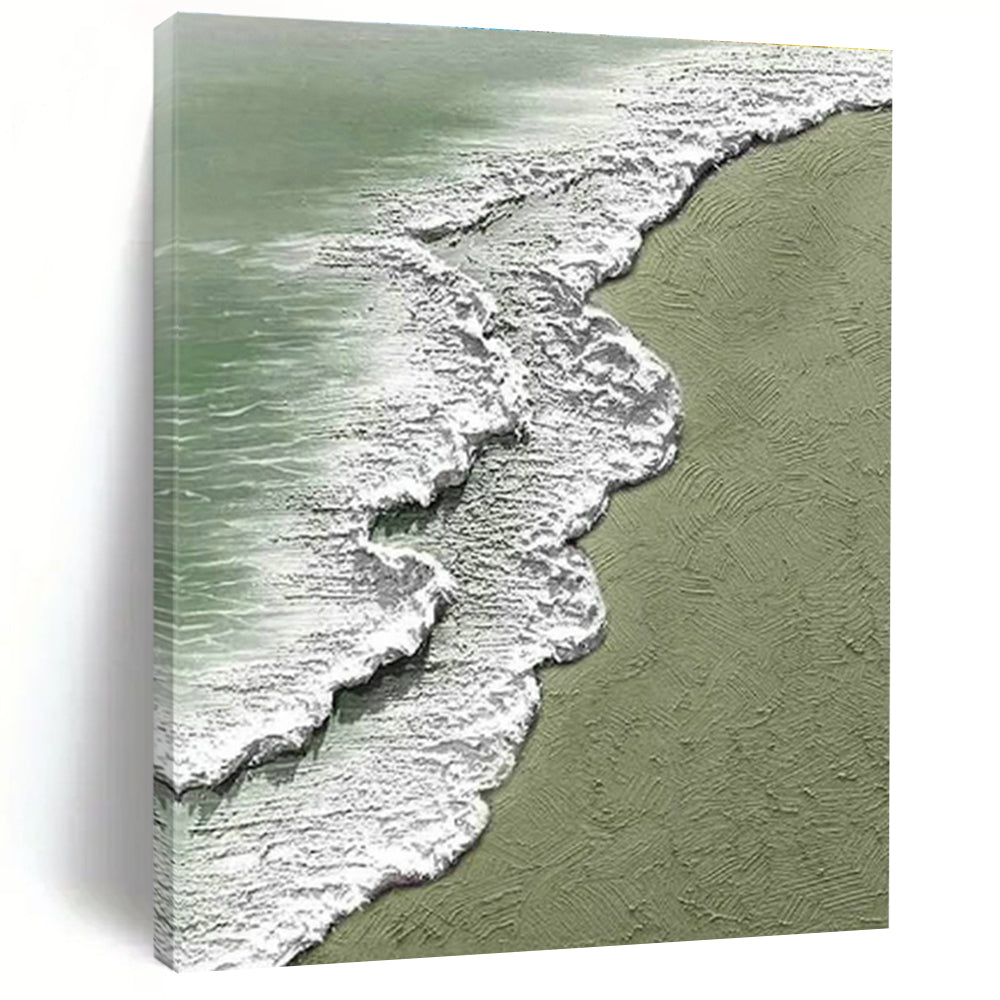 Vastly Sized Custom Abstract Wall Hanging for Dining Room & Entryway DLZ1207
