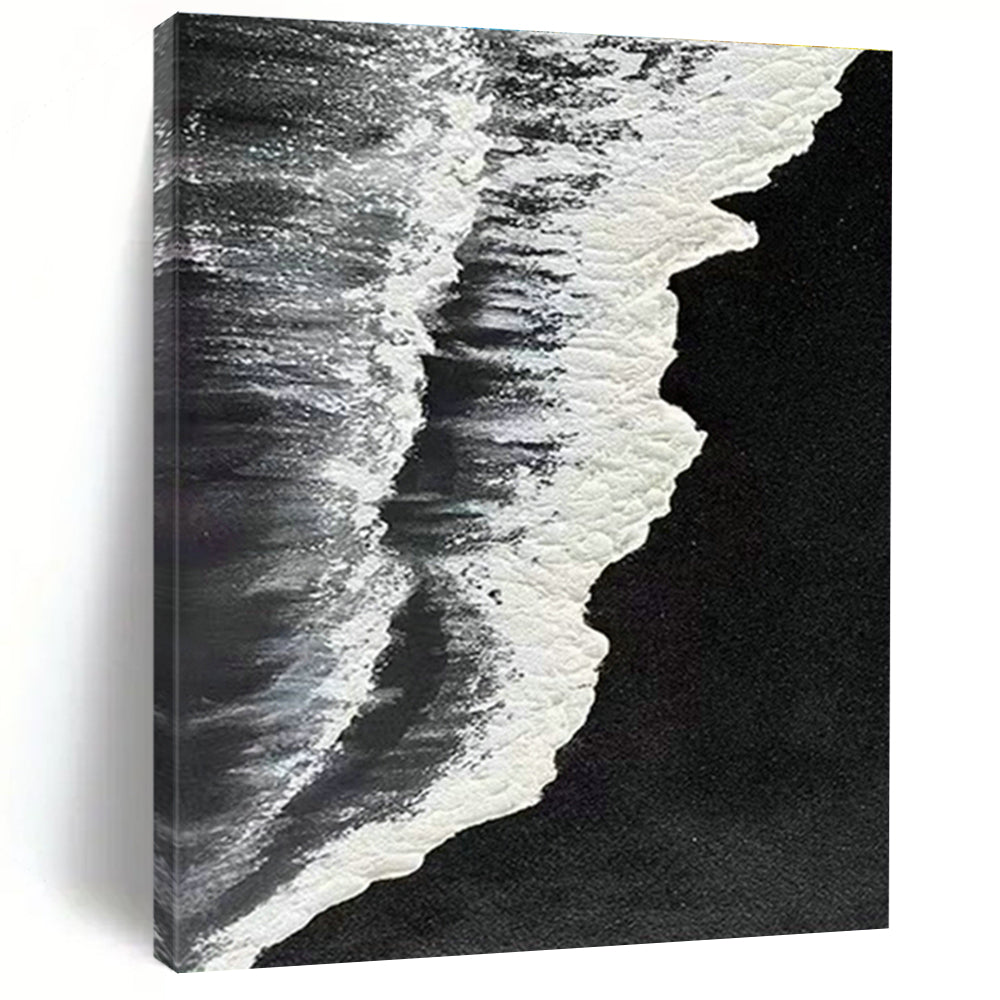 Handmade Abstract Color Mural, Creating a Romantic Atmosphere for Bedroom and Dining Room DLZ0969