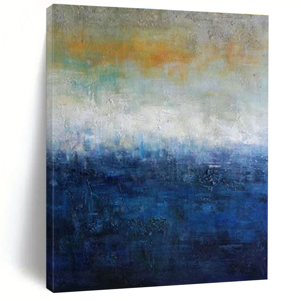 Massive Custom - Sized Abstract Artwork for Living Room & Dining Room DLZ2259