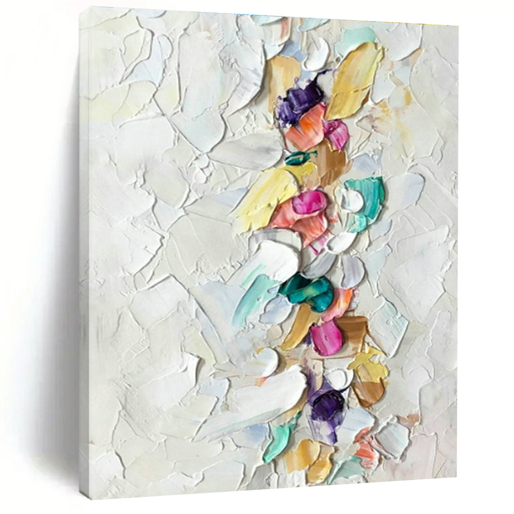 Custom-Made Extra Large Hand-Painted Abstract Canvas for Bedroom & Living Room DLZ0981