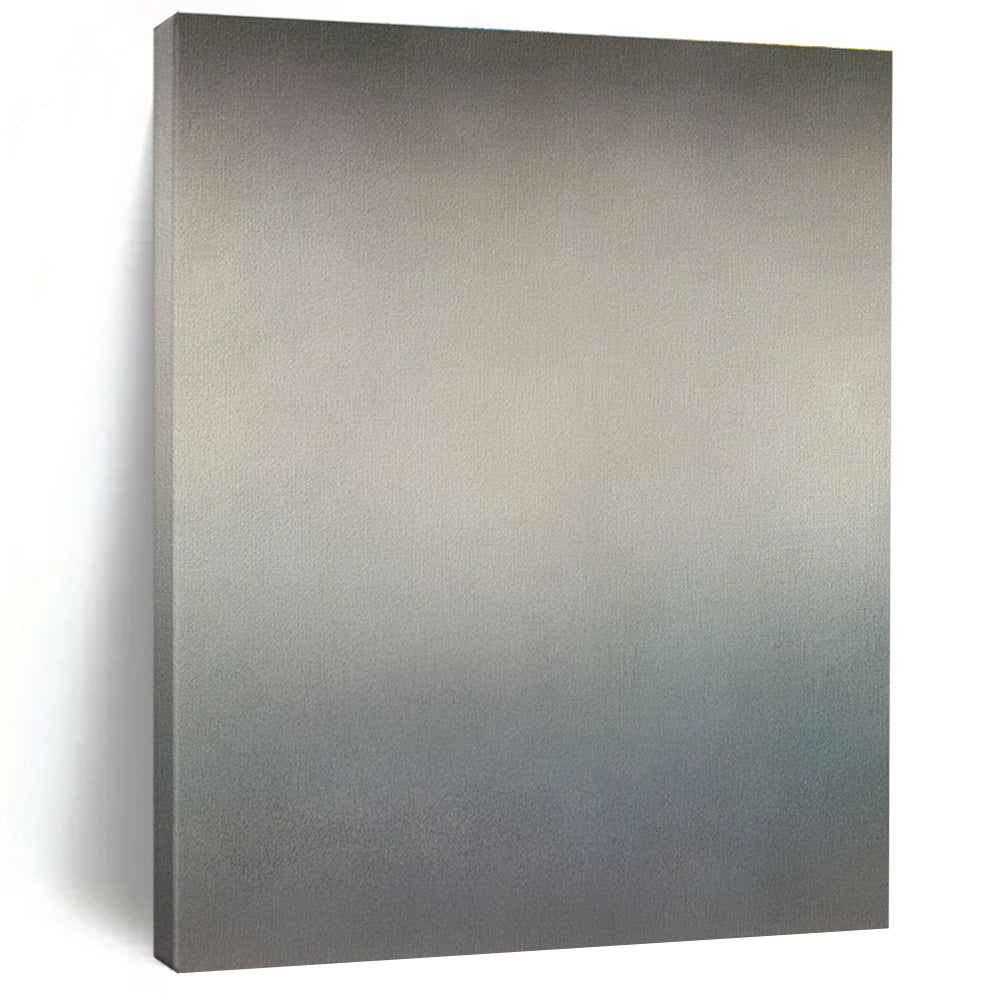 Gradient Gray Minimalist Abstract Painting GER283