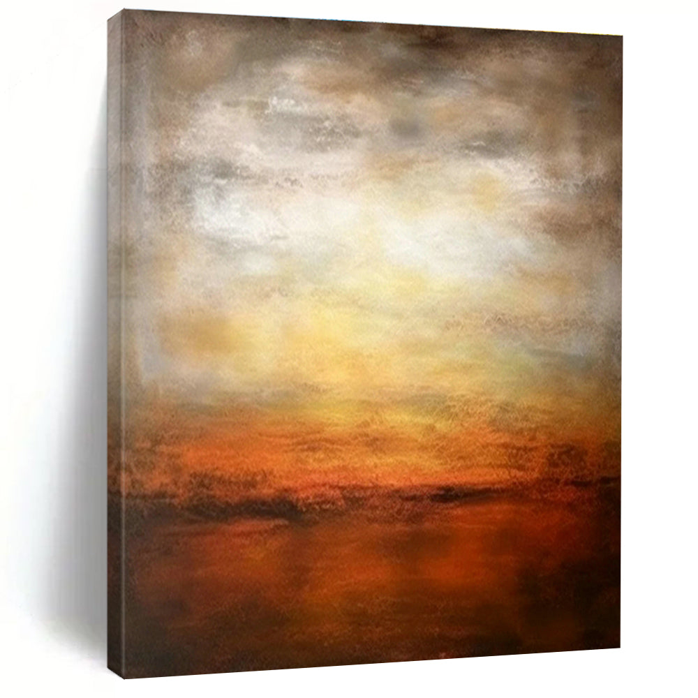 Roomy - Depth Custom Hand - Painted Abstracts for Cottage Coziness DLZ0444
