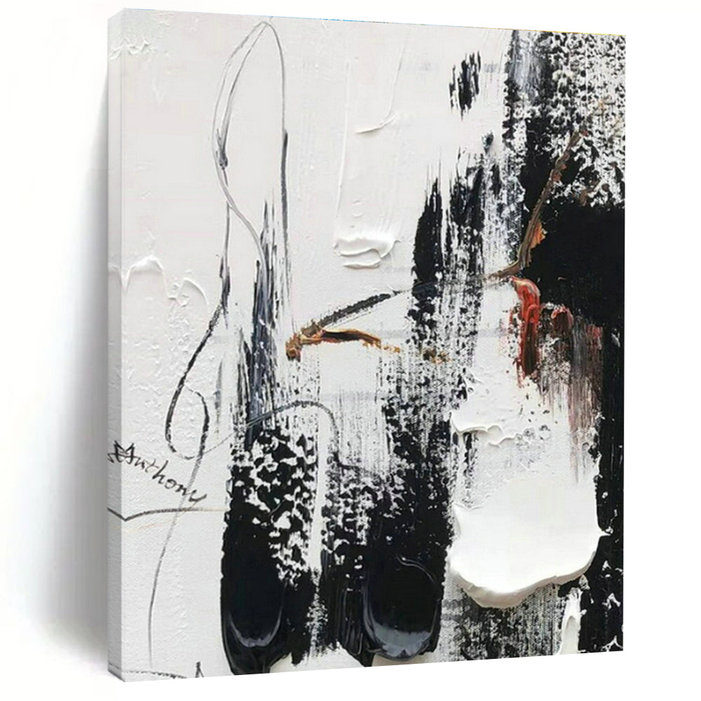 Handmade Abstract Art for Cottage Office Supply Storage Wall and Hallway Bicycle Storage Area DLZ1683