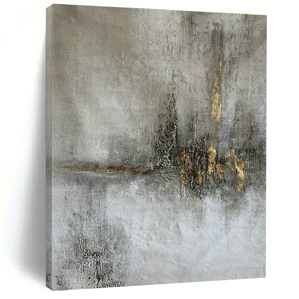 Original Hand-Painted Abstract Painting for Cottage Bedroom Sock Drawer Front Wall & Hallway Umbrella Stand Base Plate Wall DLZ1790
