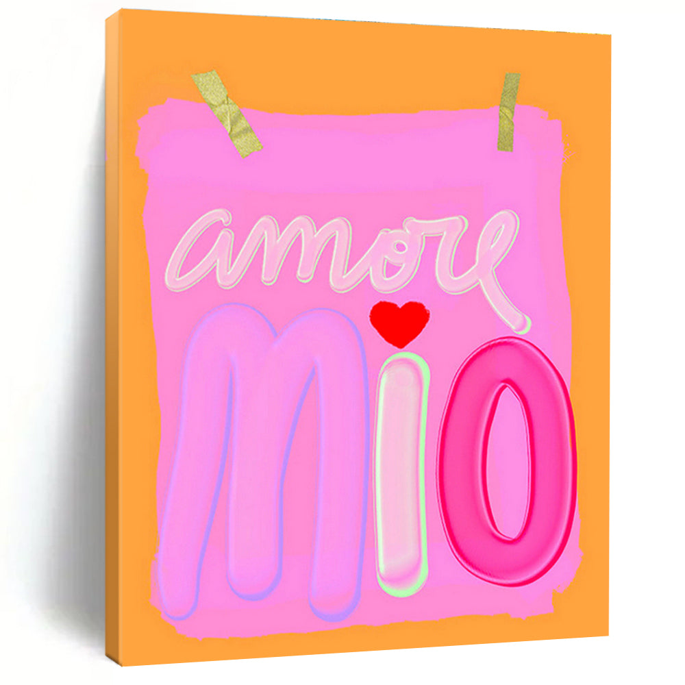 Custom - Designed Hand - Painted Abstract Canvases for Cottage Bedroom and Hallway DLZ0645