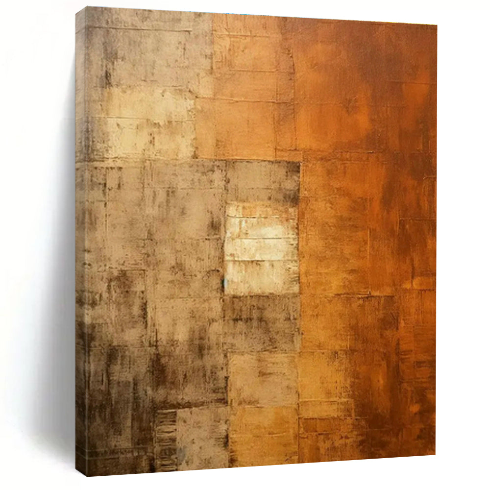 Massive Custom Hand - Painted Abstracts for Bedroom and Entryway DLZ0522